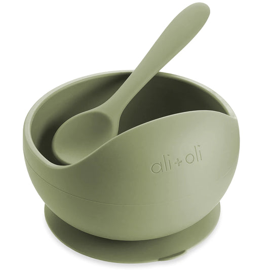 Ali+Oli Suction Bowl & Spoon