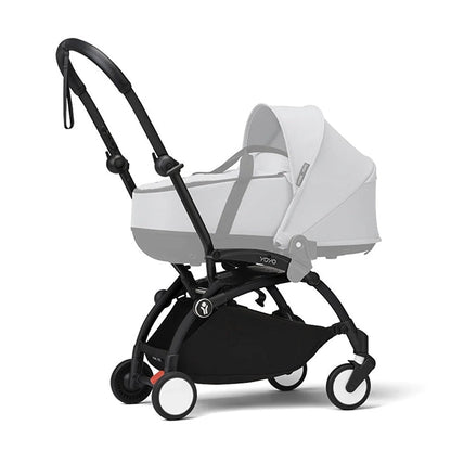 Stokke YOYO3 Stroller Frame in Black with Optional YOYO Bassinet Sold Separately
