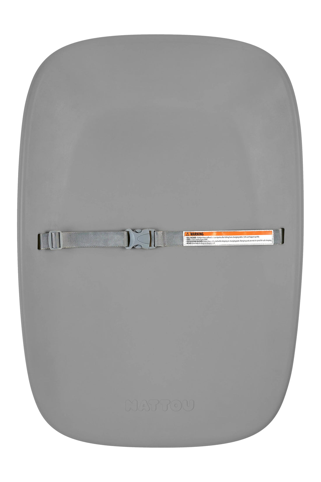 Nattou Softy Changing Pad w/ Belt - Grey