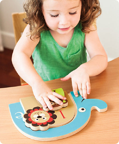 Skip Hop Alphabet Zoo Nesting Animal Puzzle-2