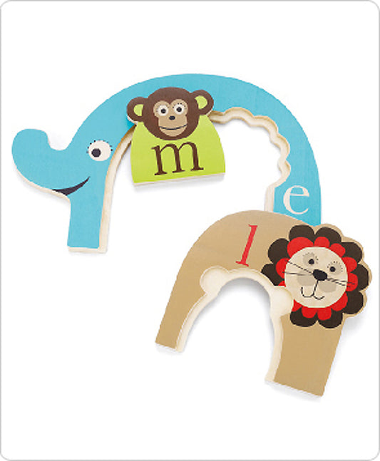 Skip Hop Alphabet Zoo Nesting Animal Puzzle