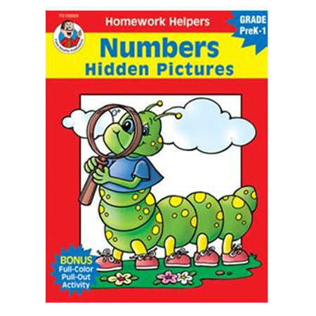 Carson Dellosa Homework Helper Numbers Hidden Pictures