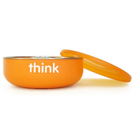 ThinkBaby BPA Free Baby Bowl - Orange