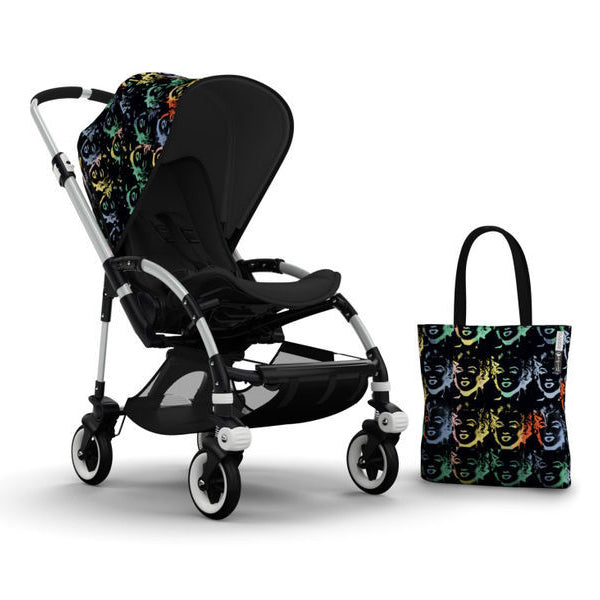 Bugaboo Bee 3 Andy Warhol Accessory Pack - Marilyn/Black Ships now
