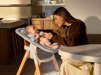 Nuna BRYN High Chair Newborn Rocker Bundle