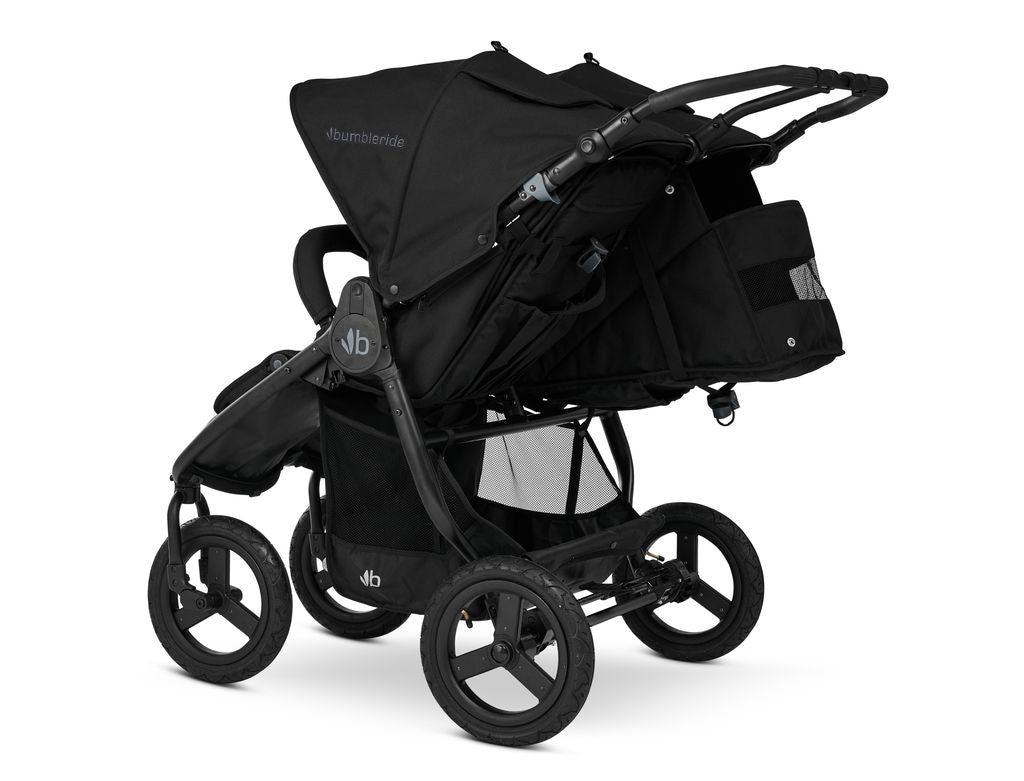 Bumbleride Indie Twin + Clek Liing Travel System in blue 