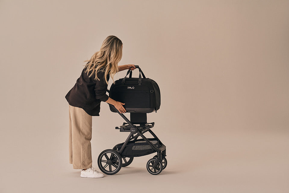 Hendrick + Roscoe Trek + Adapter Travel System