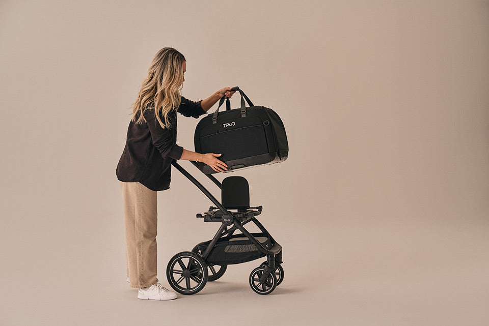 Hendrick + Roscoe Trek + Adapter Travel System