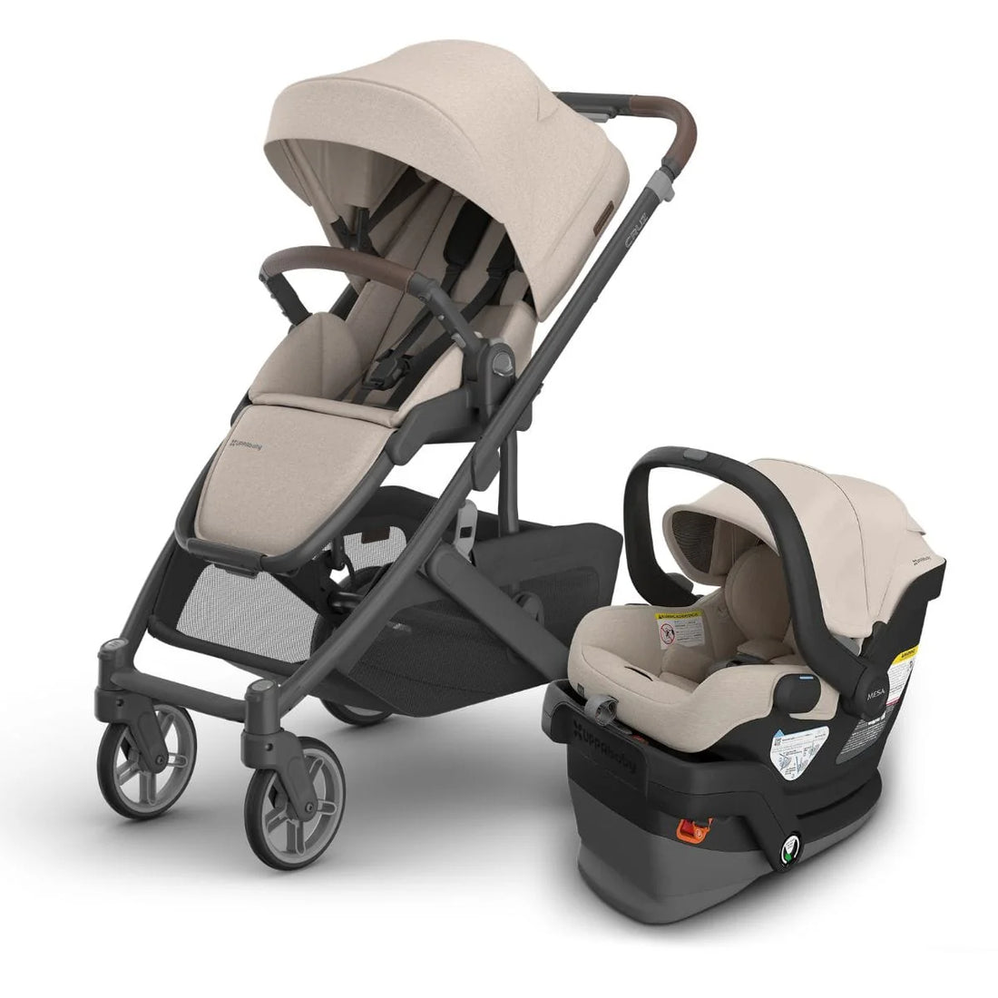 
Uppababy Cruz V3 + Mesa V3 Travel System