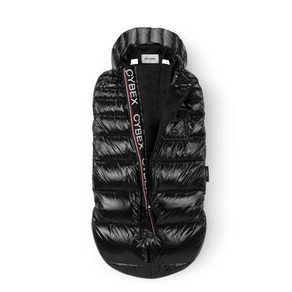 Cybex Platinum Winter Footmuff - Shiny black footmuff 