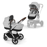 Eos Lux Stroller - Lava Grey (Silver Frame)