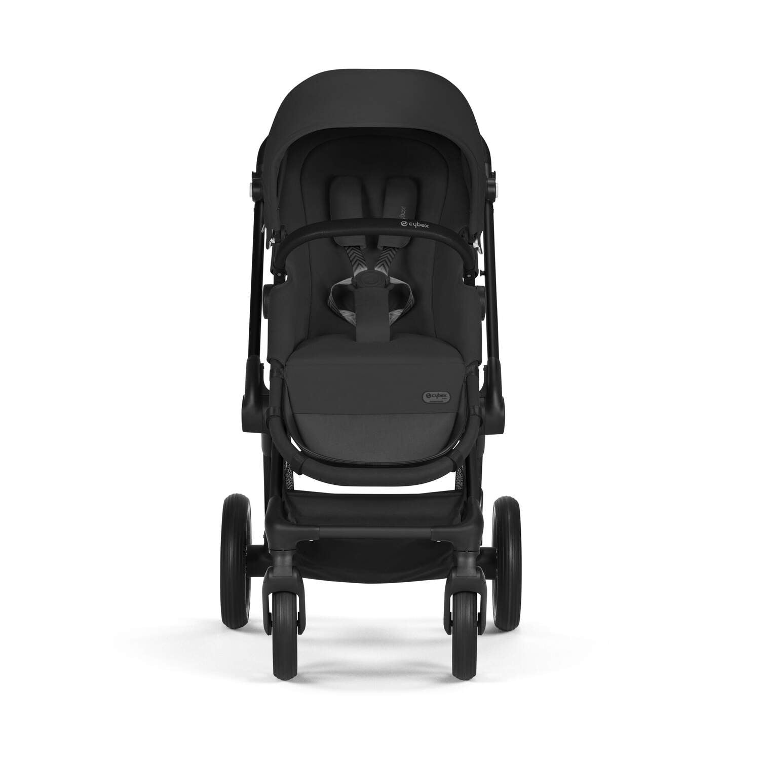 Eos Lux Stroller - Moon Black (Black Frame)