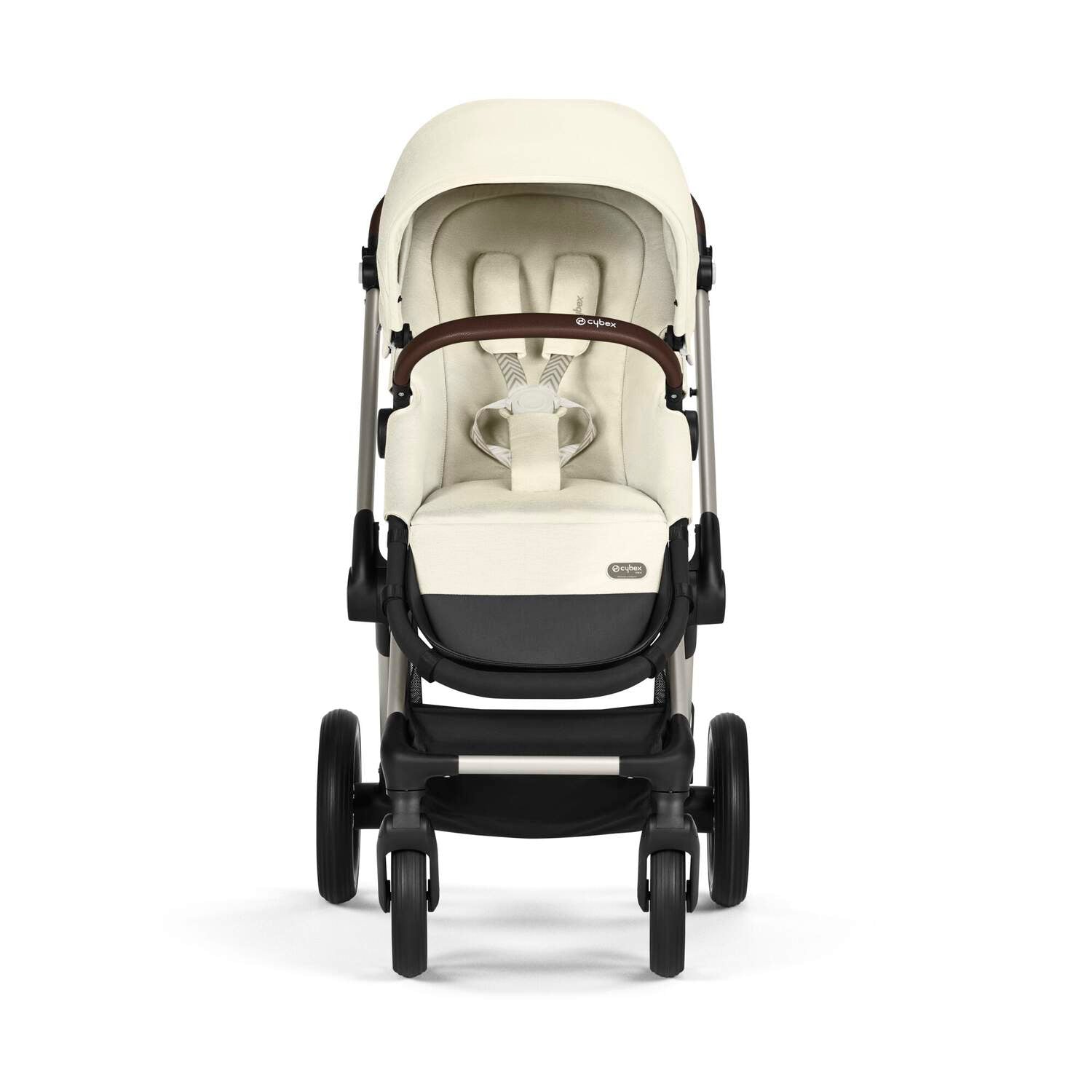 Eos Lux Stroller - Seashell Beige (Taupe Frame)
