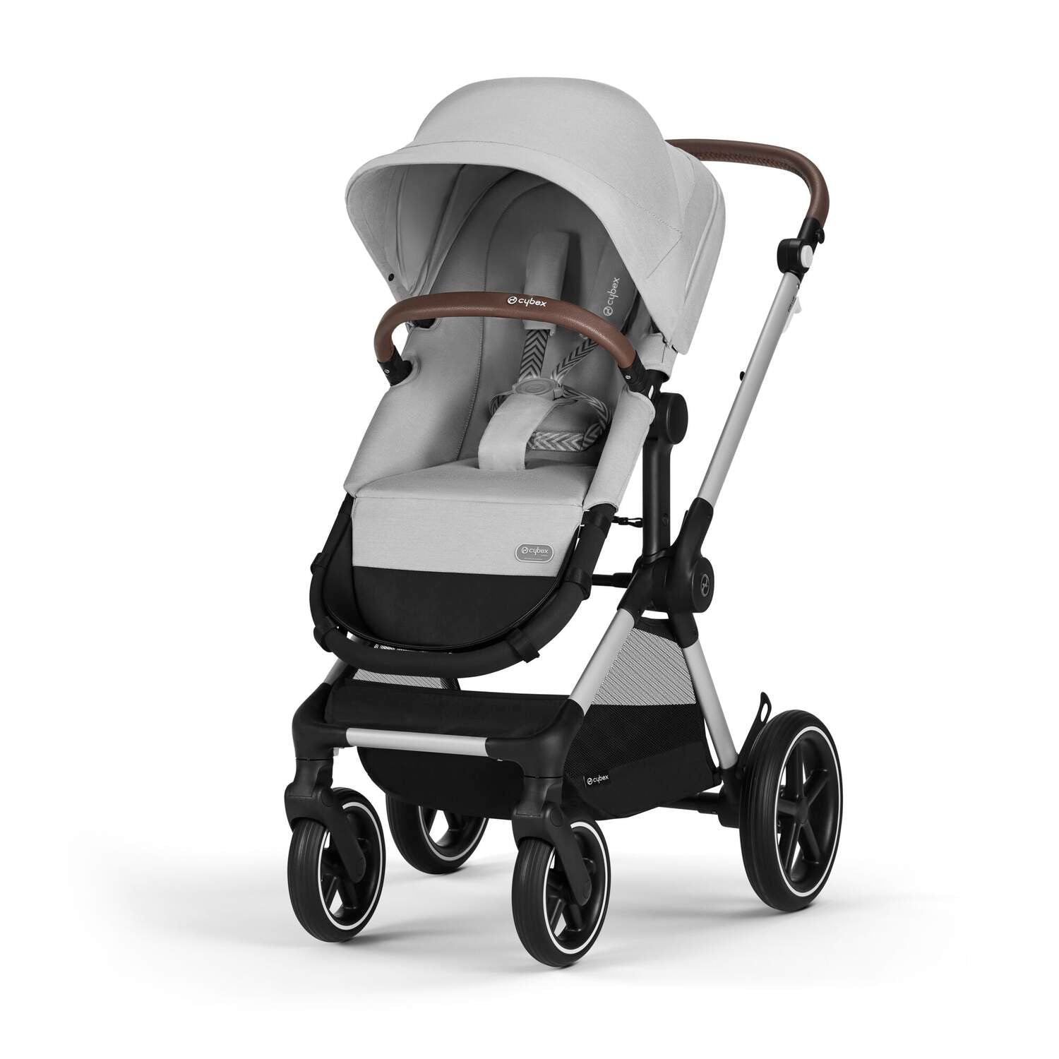 Eos Lux Stroller - Lava Grey (Silver Frame)