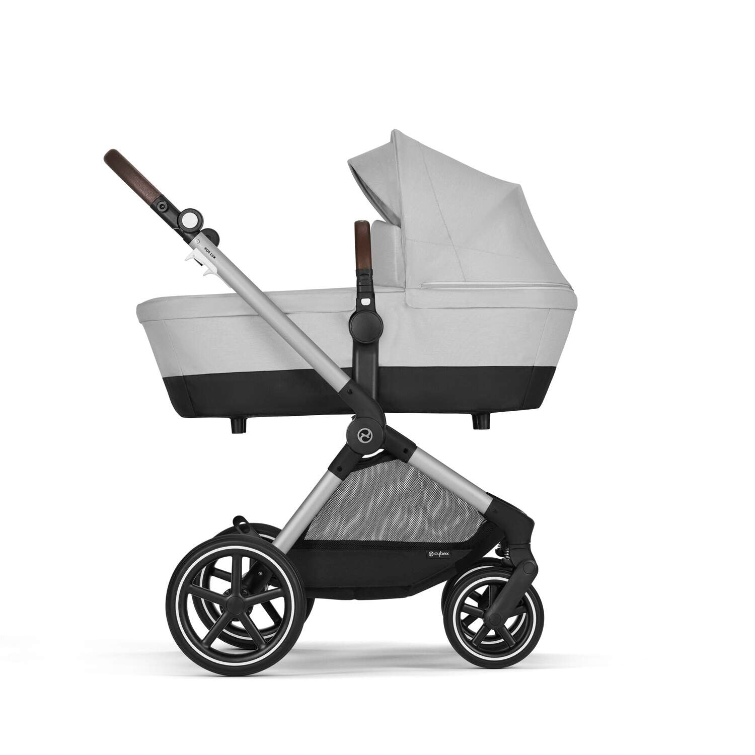 Eos Lux Stroller - Lava Grey (Silver Frame)
