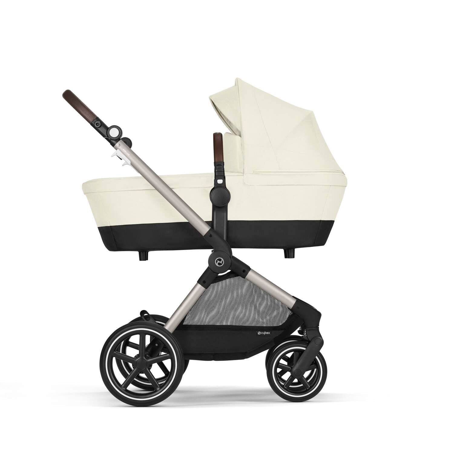 Eos Lux Stroller - Seashell Beige (Taupe Frame)