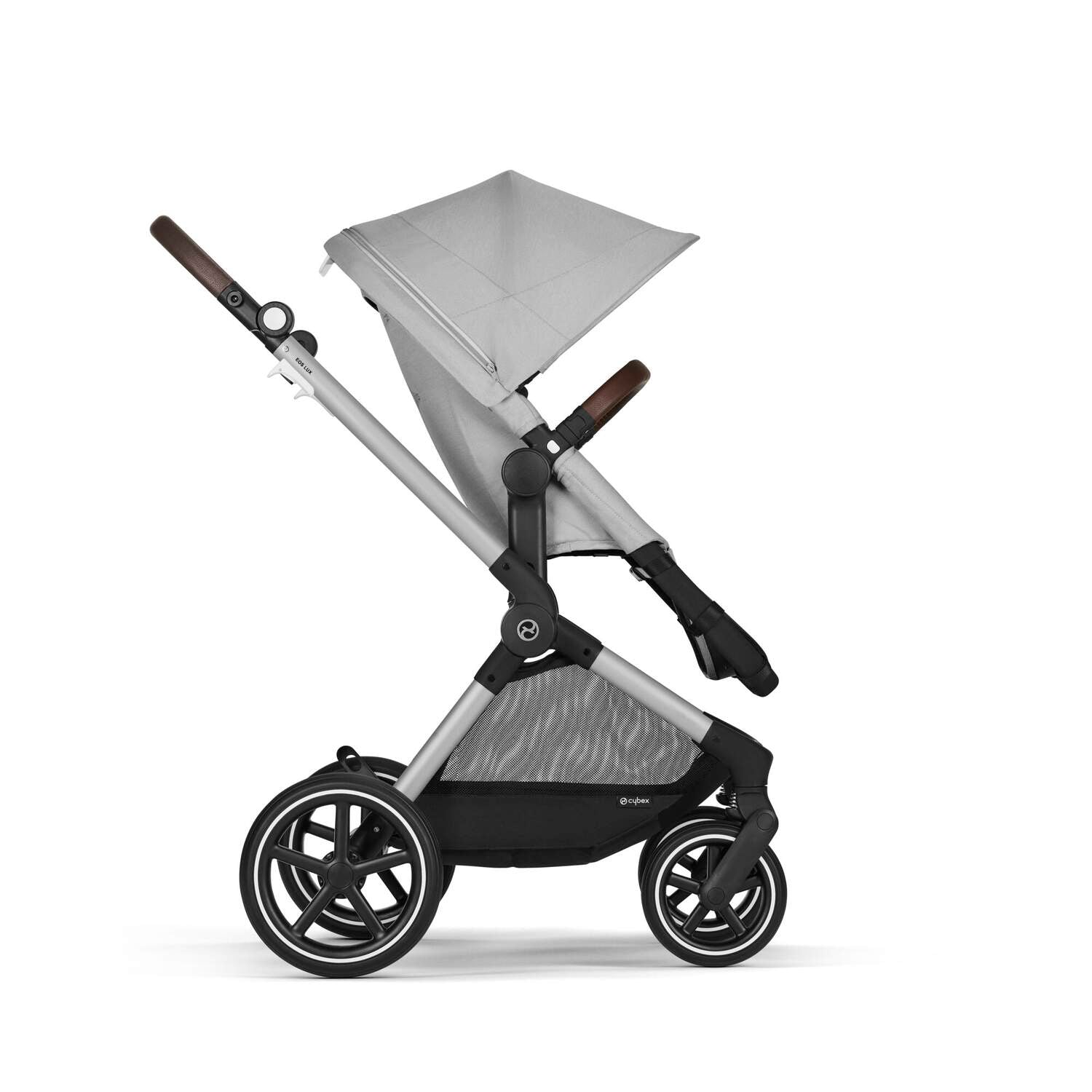 Eos Lux Stroller - Lava Grey (Silver Frame)