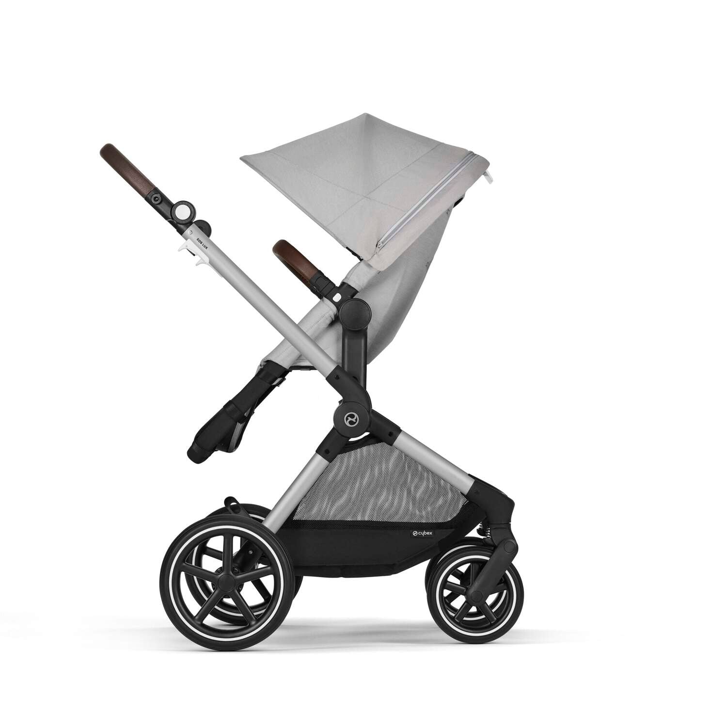 Eos Lux Stroller - Lava Grey (Silver Frame)