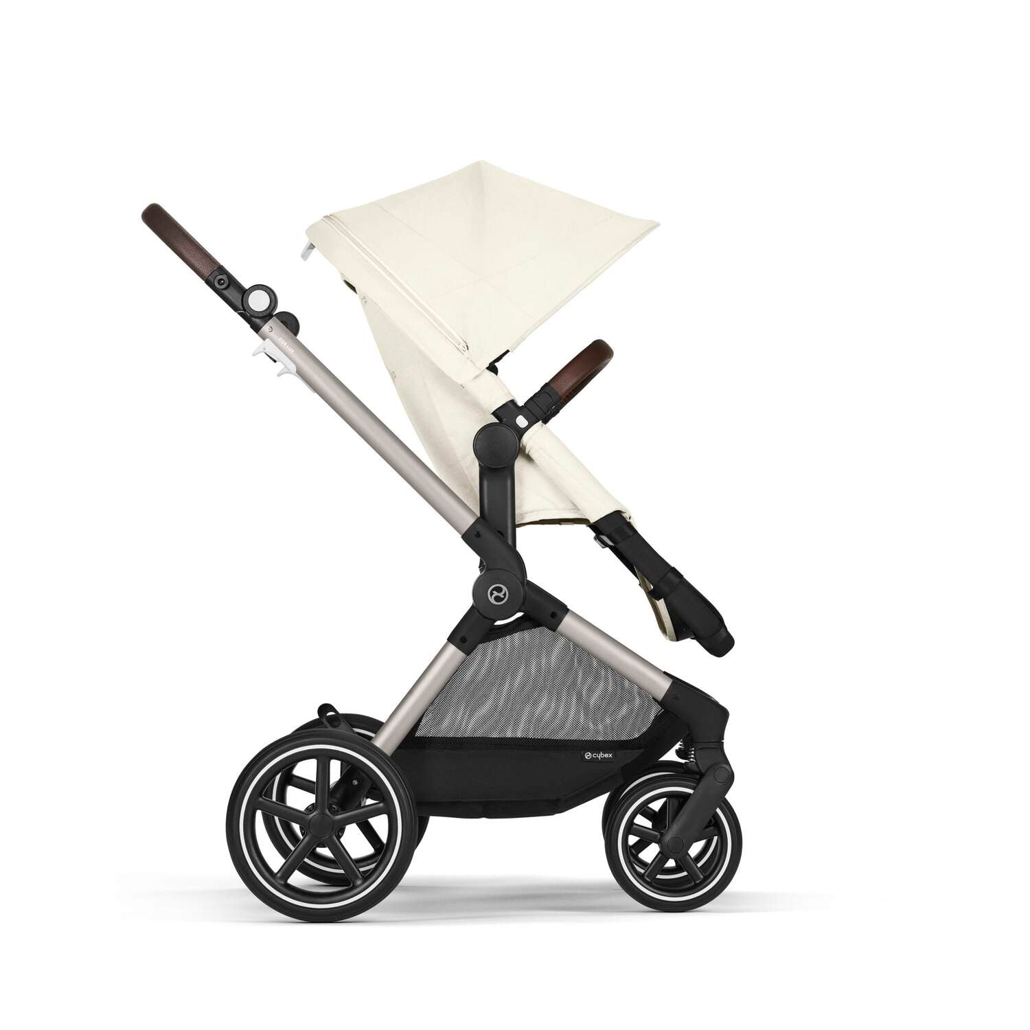 Eos Lux Stroller - Seashell Beige (Taupe Frame)