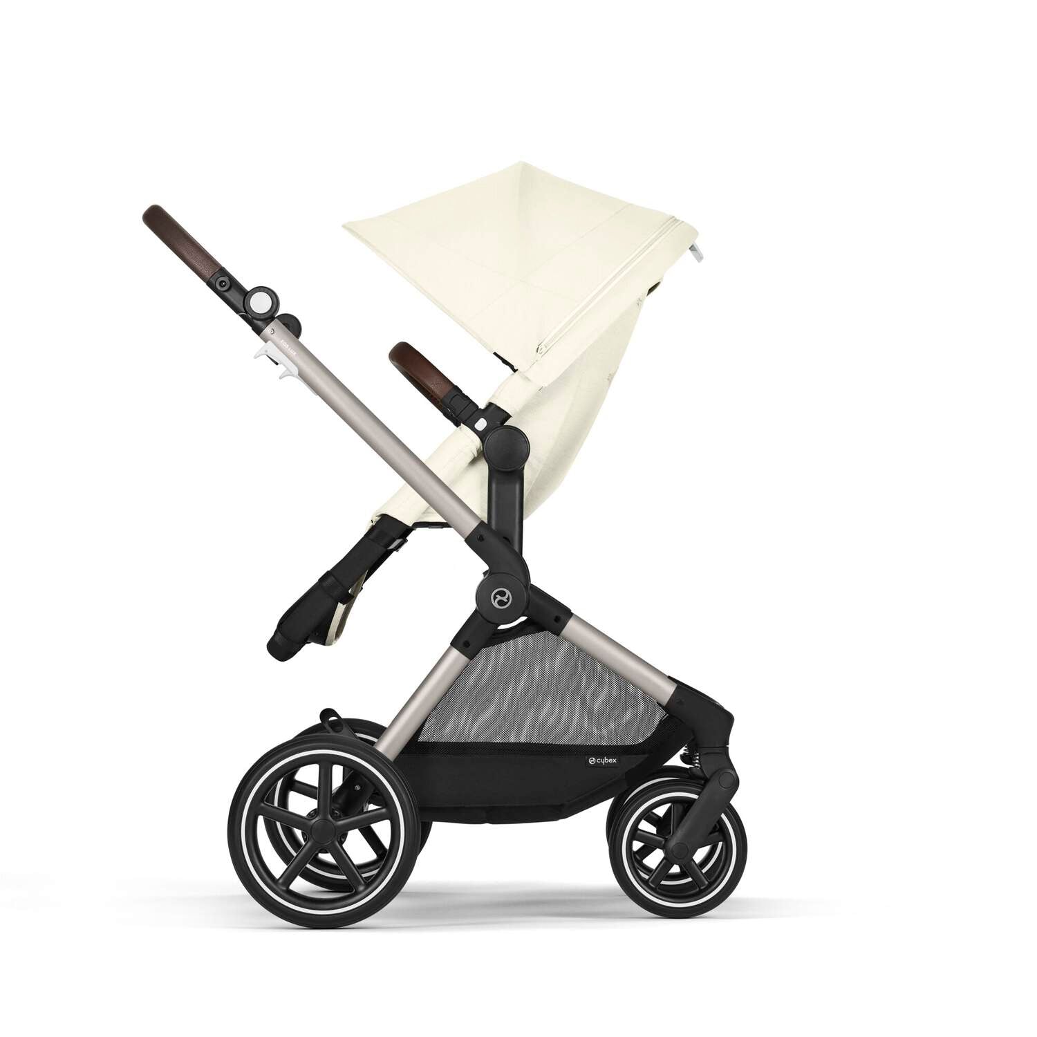 Eos Lux Stroller - Seashell Beige (Taupe Frame)