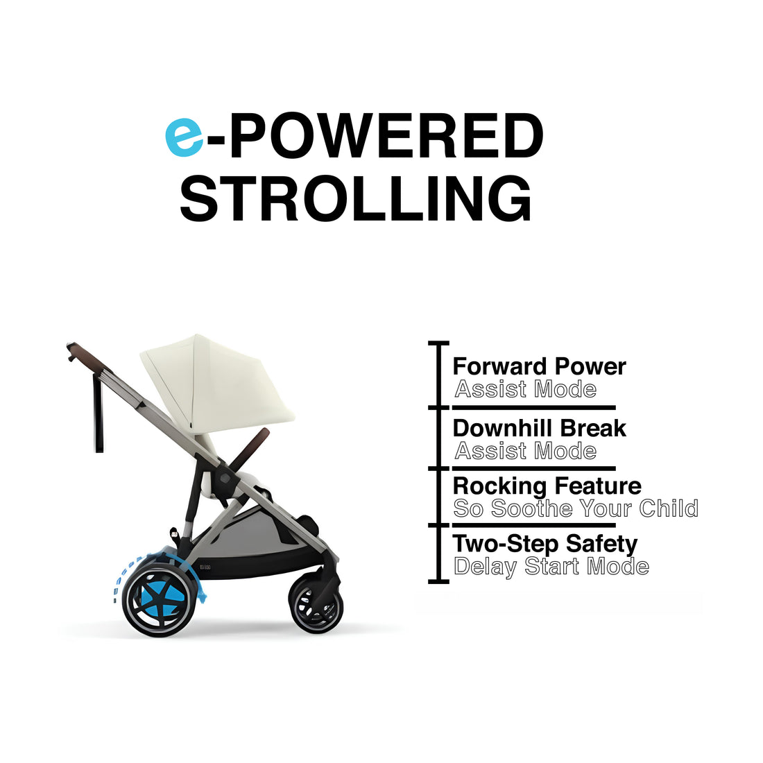 cybex gazelle accessories Cybex E-Gazelle stroller
