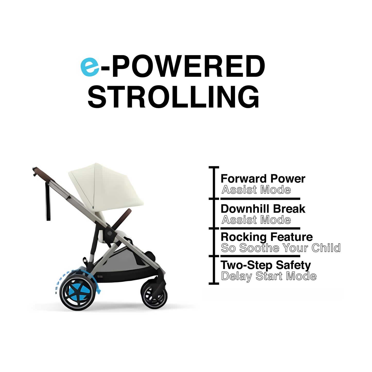 Cybex e-Gazelle S Electric Stroller