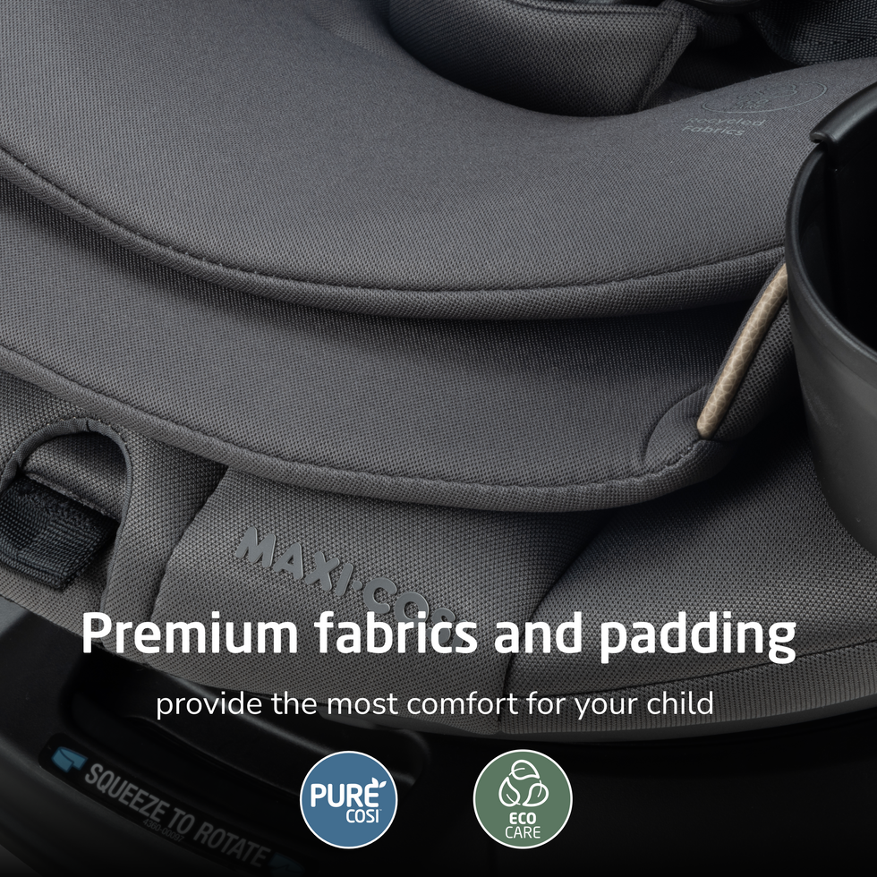 maxi cosi chest pads Maxi-Cosi Andi 360 Rotating All-in-One Convertible Car Seat Escargot