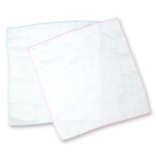 Bradcal Baby Gauze Handkerchief 10pk - Blue