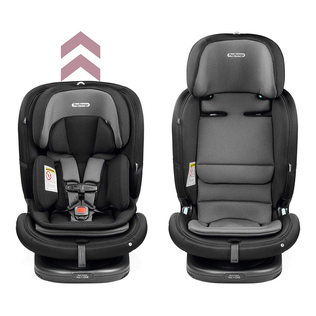 Peg Perego Primo Viaggio All In One Convertible Car Seat - Crystal Black