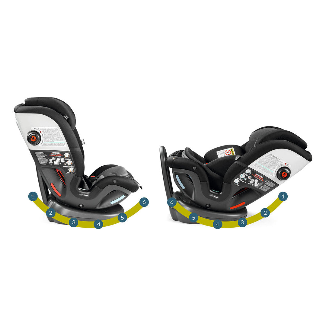 Peg Perego Primo Viaggio All In One Convertible Car Seat - Crystal Black