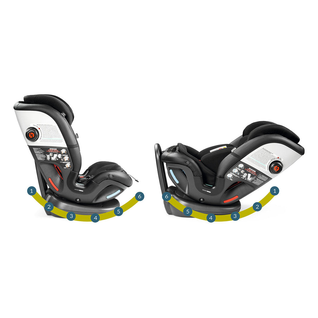 Peg Perego Primo Viaggio All In One Convertible Car Seat - Licorice