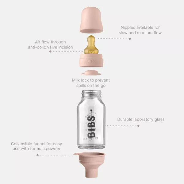 Bibs Glass Bottle Complete set 