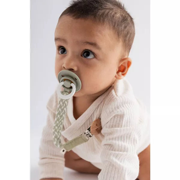 Stage 1 Bibs 2 Pack Glow in the dark pacifier