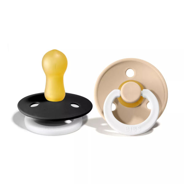 Bibs 2 Pack Stage 2 Glow Pacifier main image 