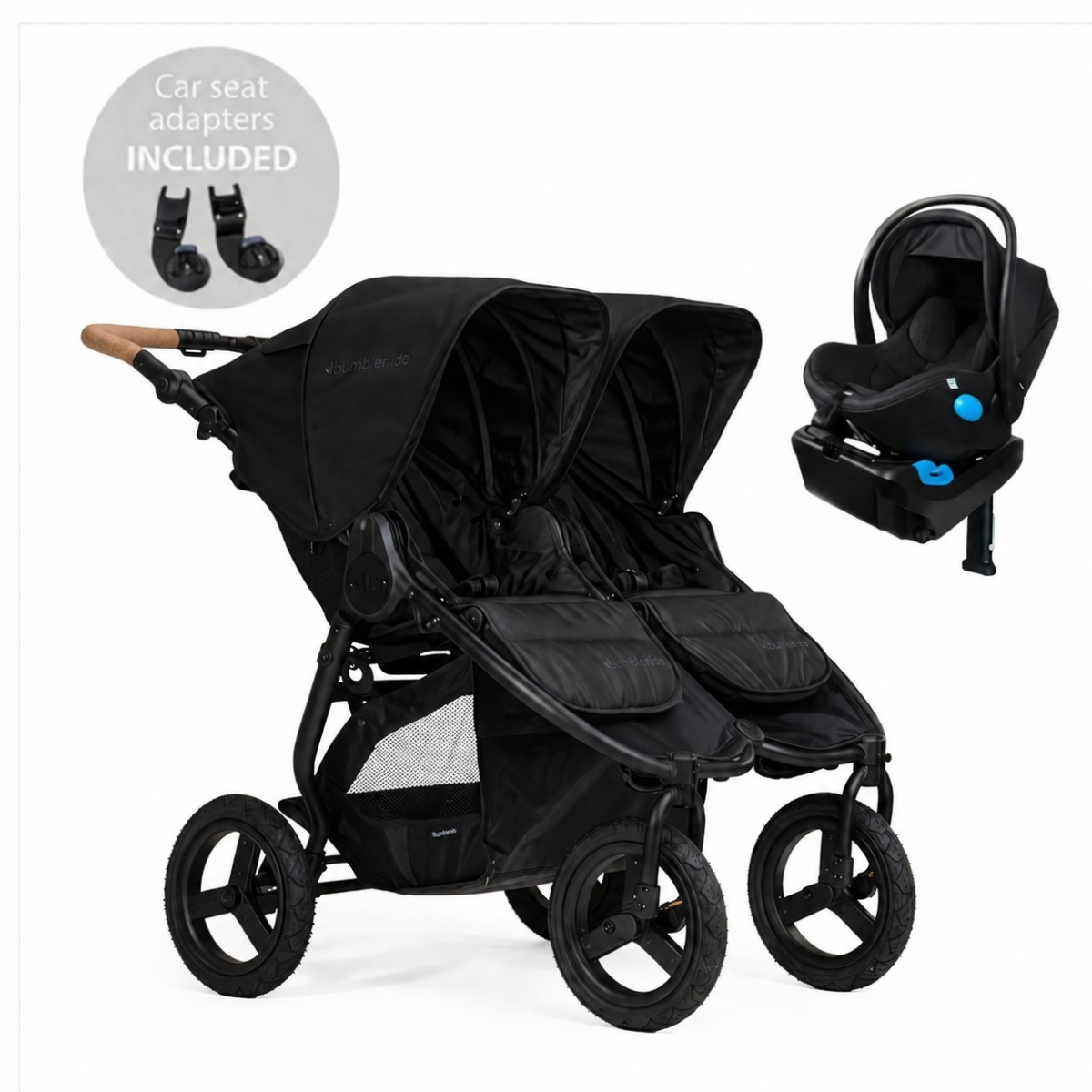 Bumbleride Indie Twin + Clek Liing Travel System