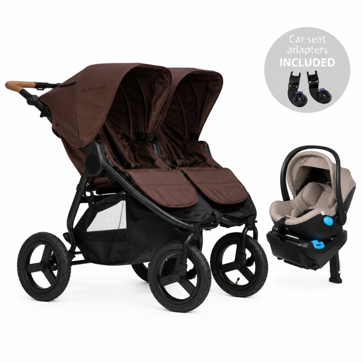 Bumbleride Indie Twin + Clek Liing Travel System