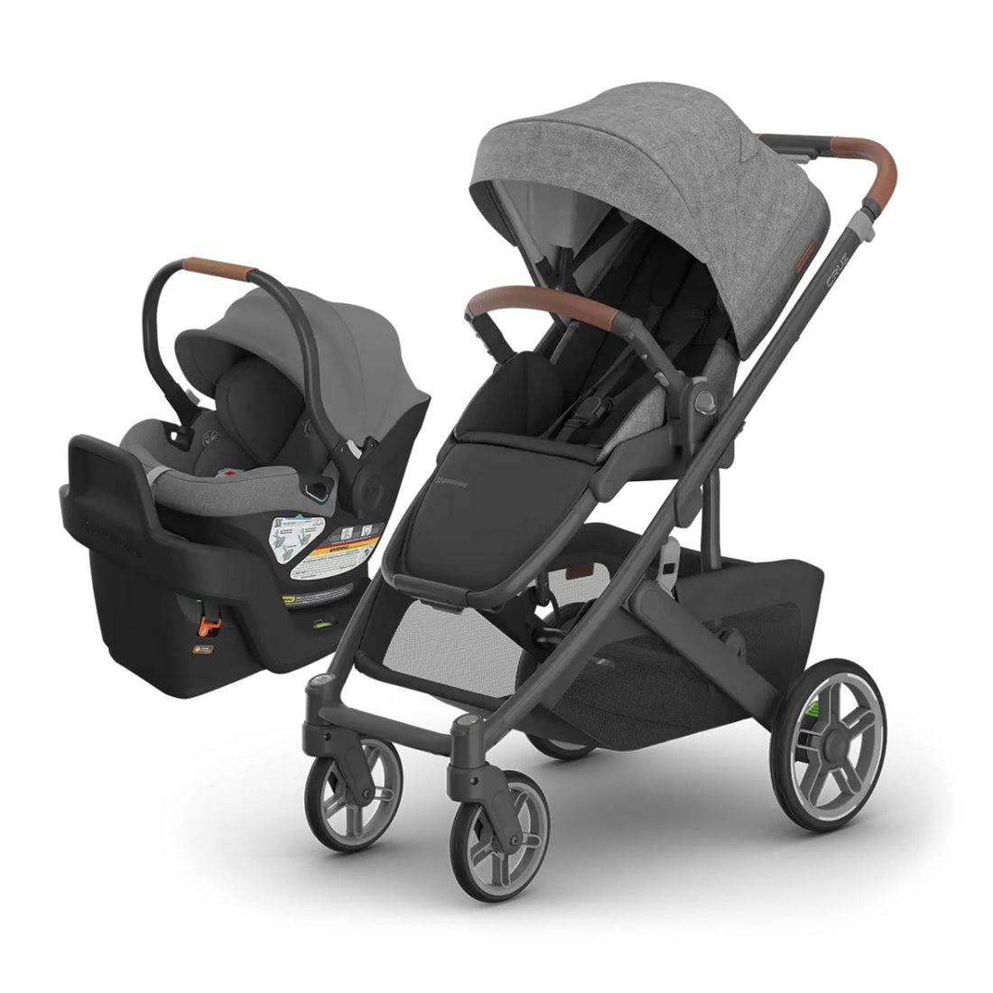 UPPAbaby Cruz V3 + Aria Travel System - Greyson