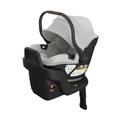 UPPAbaby Aria V2 Infant Car Seat - Declan - Savannah - Pearl Gray Mélange