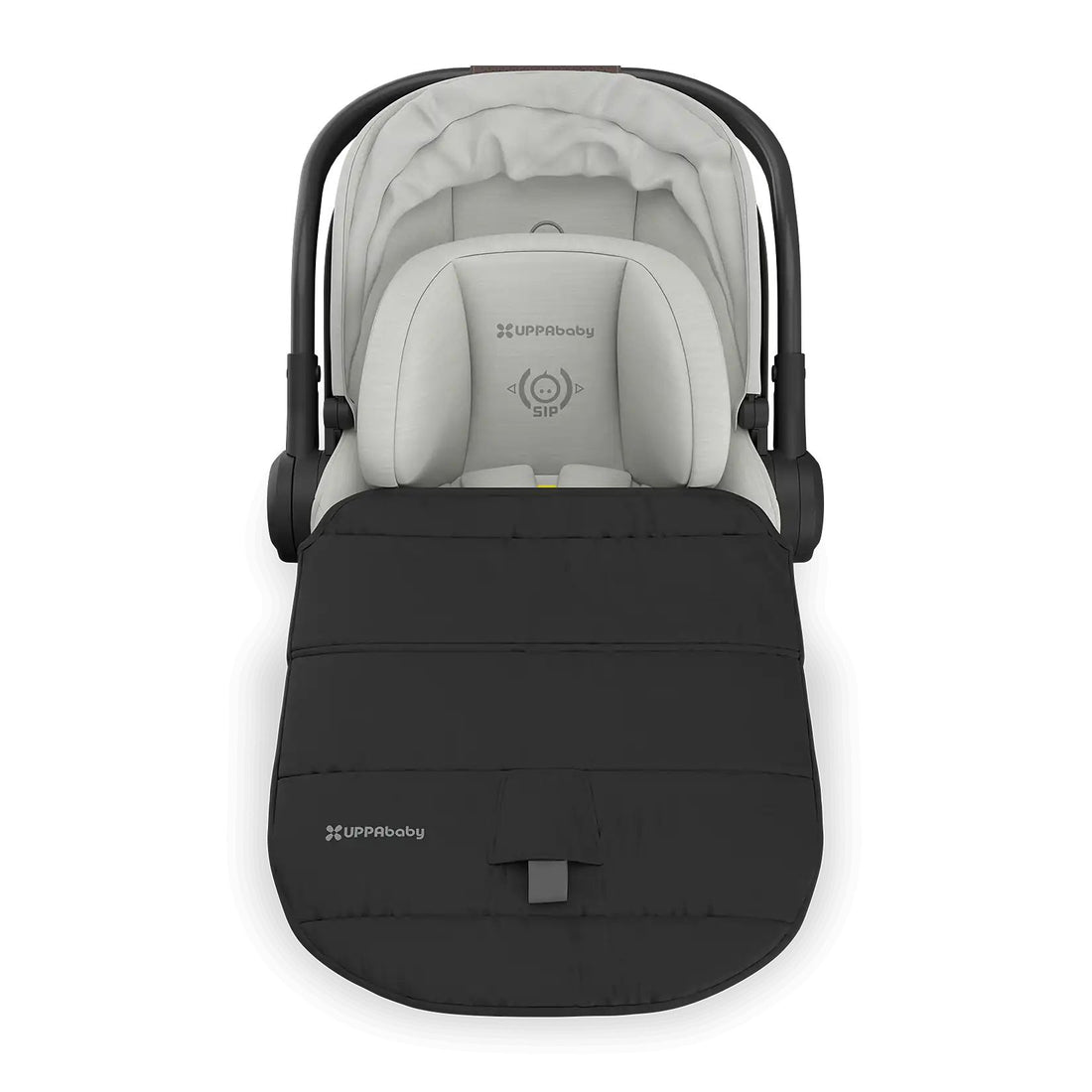 UPPAbaby Aria V2 Infant Car Seat - Declan - Savannah - Pearl Gray Mélange