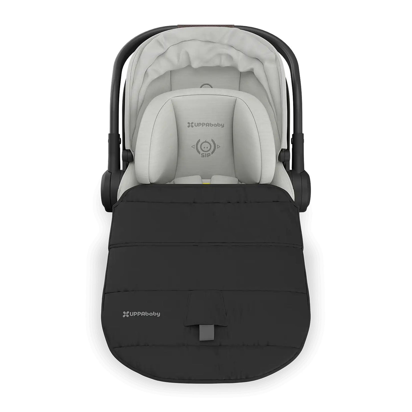 UPPAbaby Aria V2 Infant Car Seat - Declan - Savannah - Pearl Gray Mélange