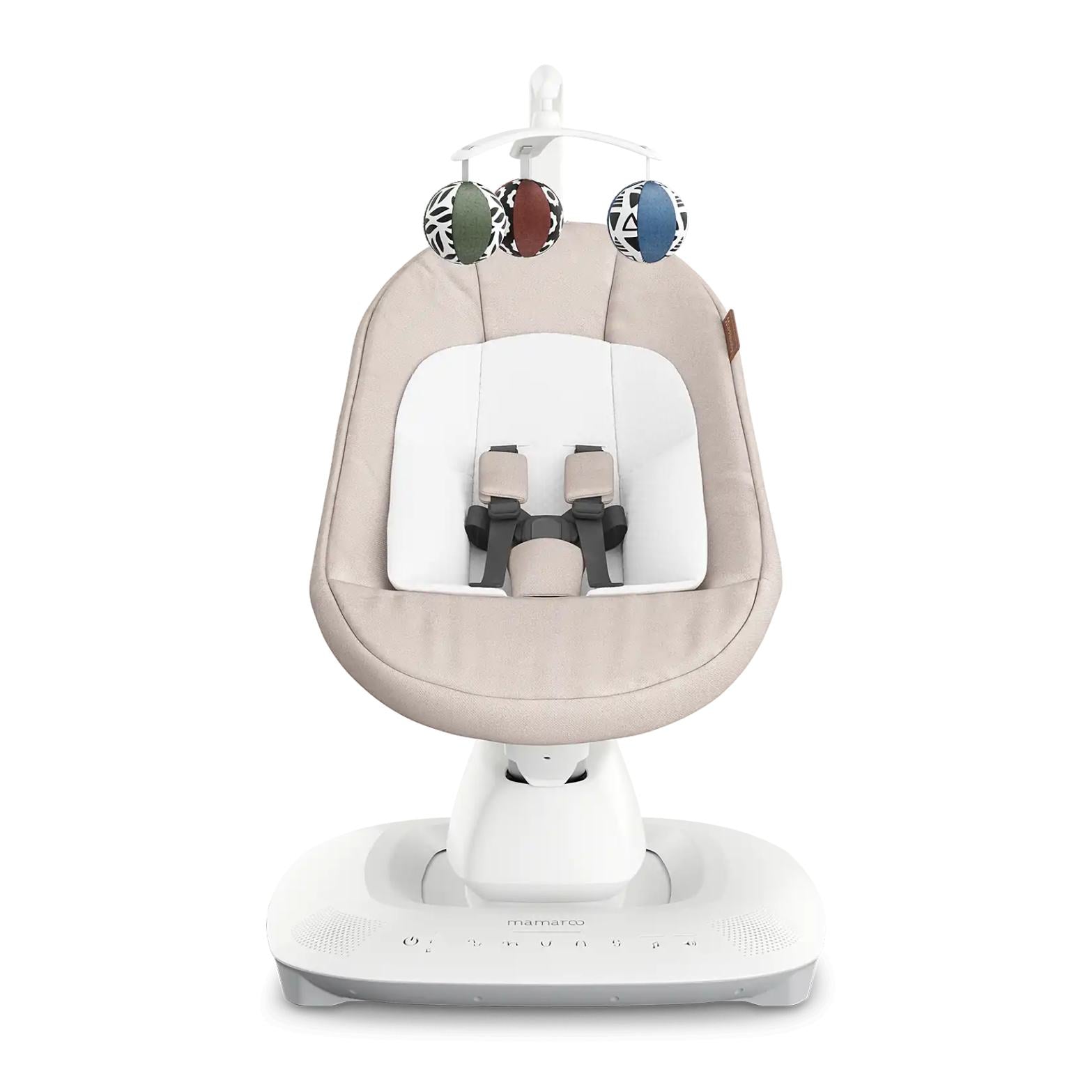 UPPAbaby Mamaroo Smart Swing - Charlie - Sand Mélange