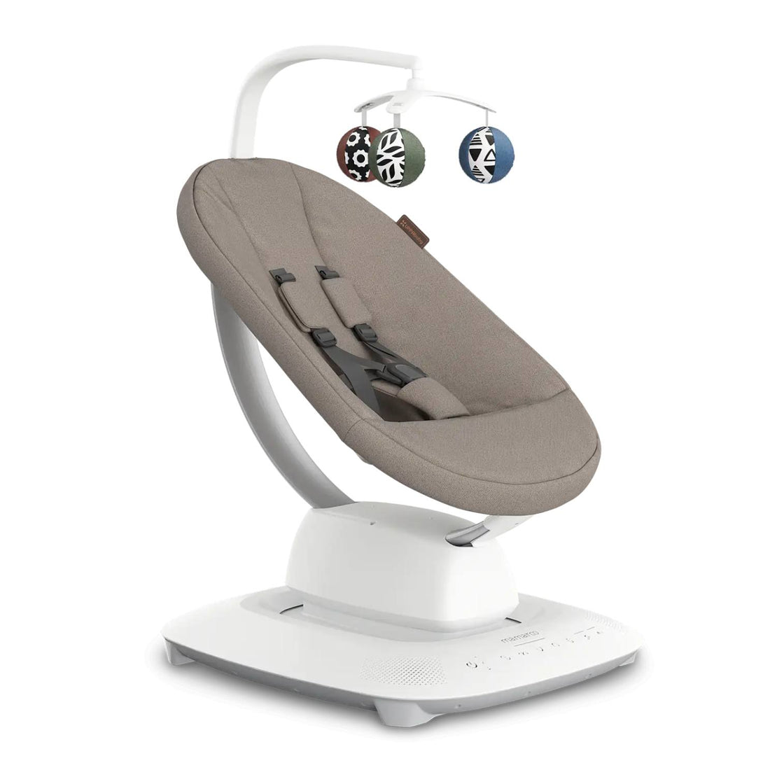 UPPAbaby Mamaroo Smart Swing - Wells - Dark Taupe Mélange