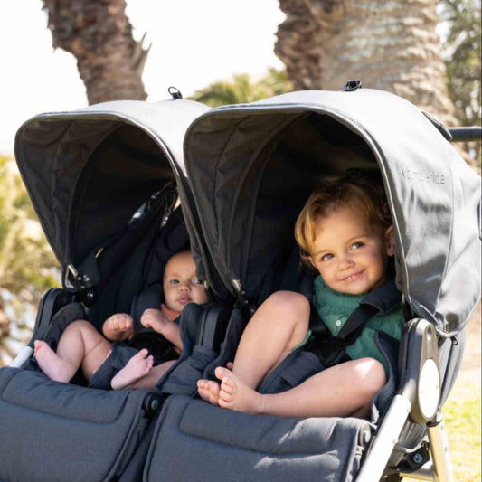 Bumbleride Indie Twin + Clek Liing Travel System Stroller Seat View