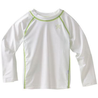 i play. Long Sleeve Rashguard - White-1