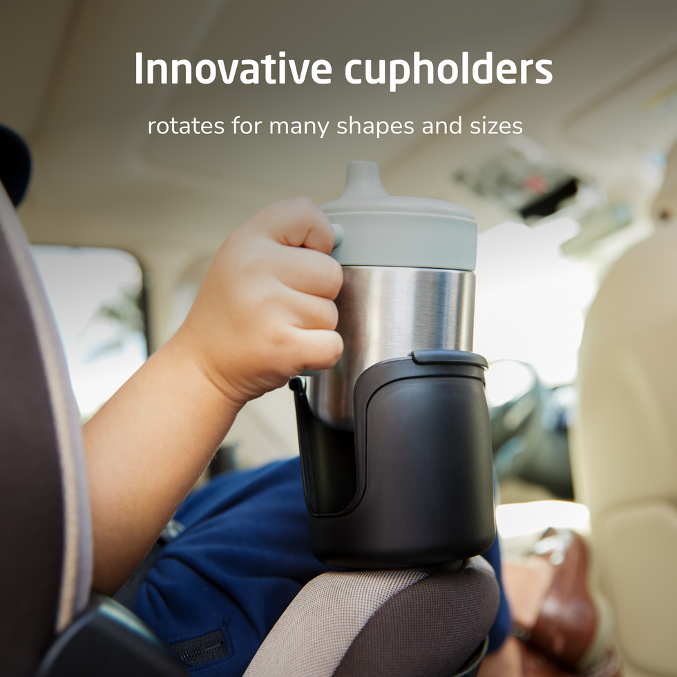maxi cosi car seat cup holder Maxi-Cosi Andi 360 Rotating All-in-One Convertible Car Seat Escargot