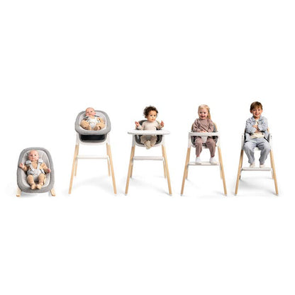 Nuna BRYN High Chair Newborn Rocker Bundle