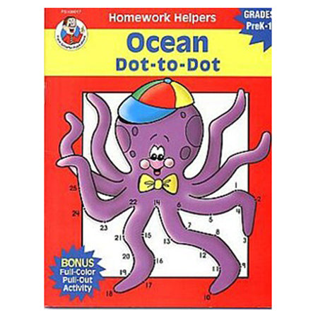 Carson Dellosa Homework Helper Ocean Dot To Dot