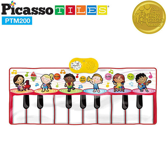 PicassoTiles PicassoTiles PTM200 Portable Large Piano Keyboard