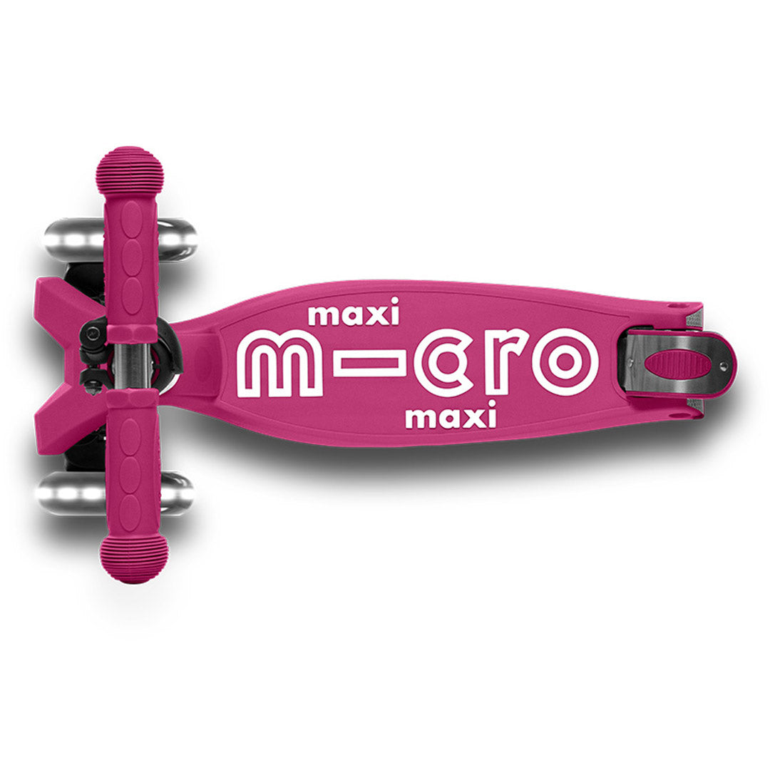 Micro Kickboard Maxi Foldable LED Scooter