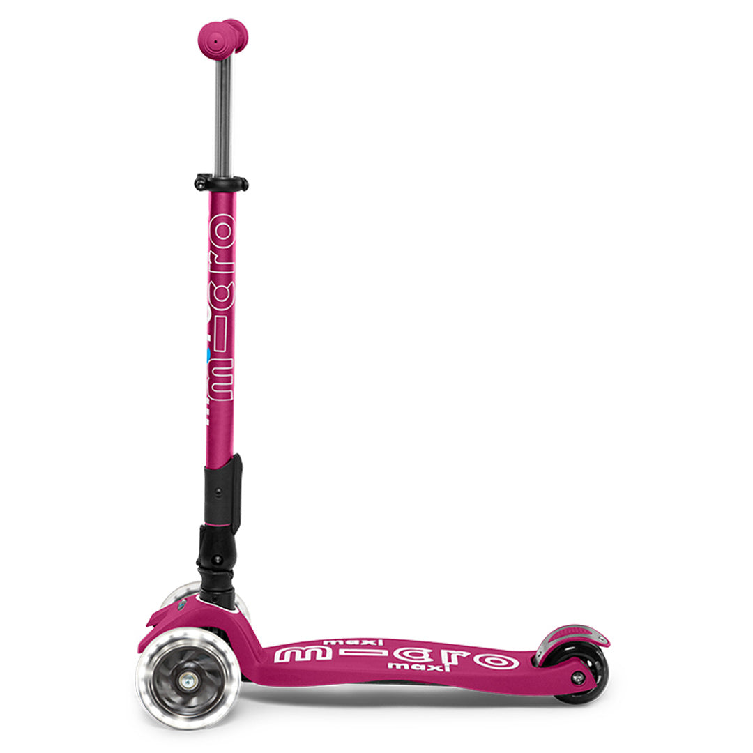 Micro Kickboard Maxi Foldable LED Scooter